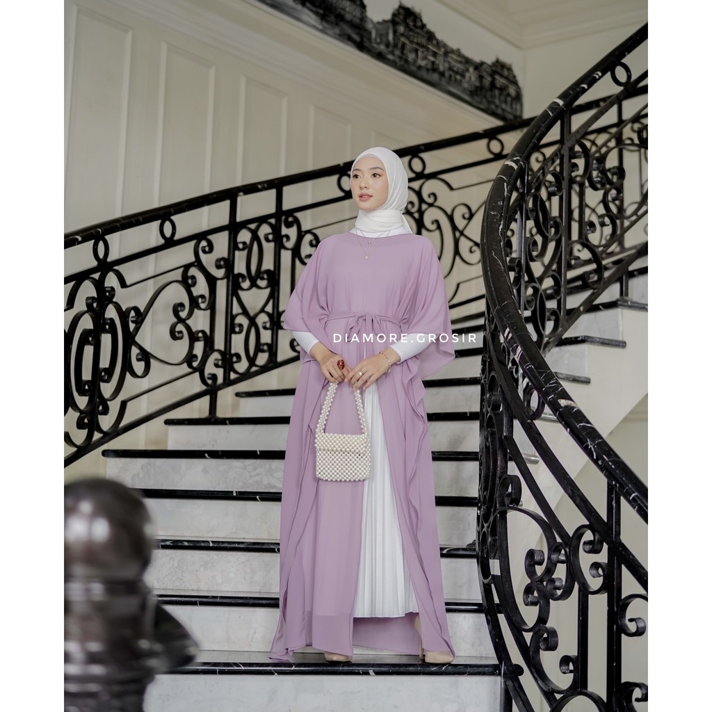 SALE !!! CHICI MAXI DRESS OUTER FREE HIJAB-2