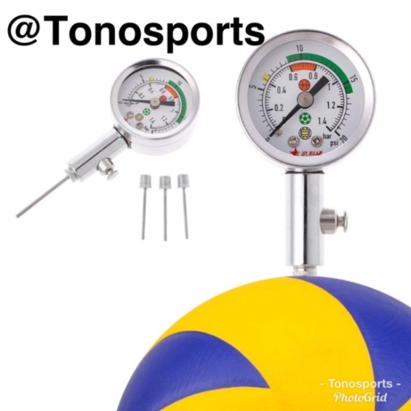 

Unik sparepart Barometer Alat Pengukur Tekanan Bola Ball Pressure Gauge 8A Berkualitas