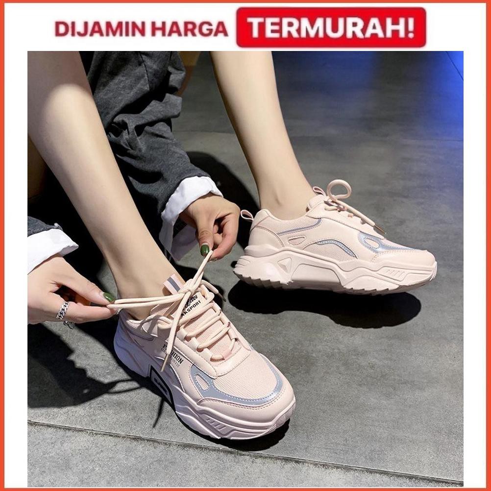 KIRIM HARI INI LUXUS Tiffany Sepatu Sneakers Pamelo Fashion Import Korea Ulzzang - LX226