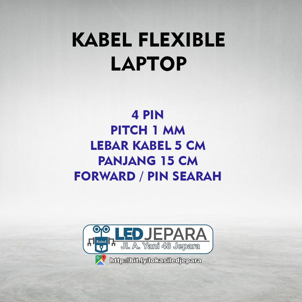 Kabel Flexible Laptop 4 Pin 15 CM 5 MMForward