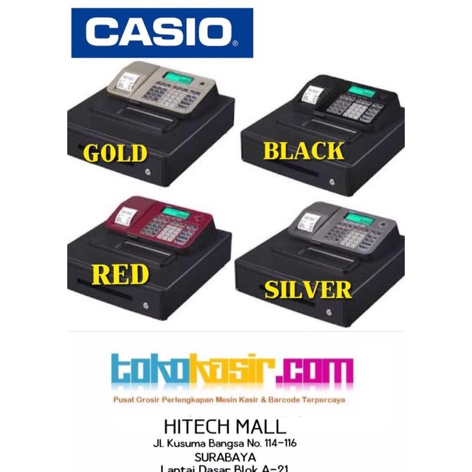 

MESIN KASIR KALKULAR CASH REGISTER CASIO SES-100