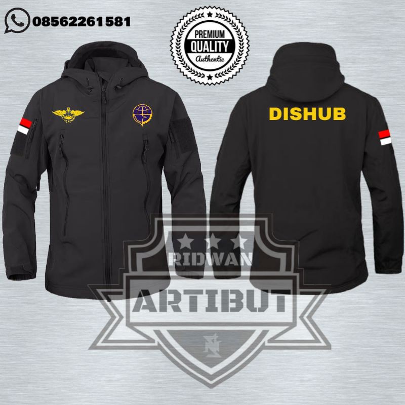 Jaket Dishub .Jaket Tad dishub water proof (Jaket Taslan dishub)