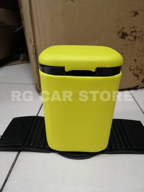 TEMPAT SAMPAH MOBIL BAHAN KULIT