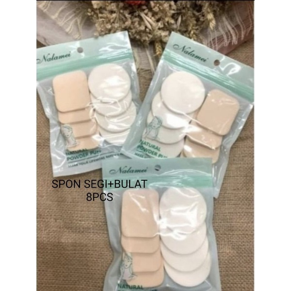 [ ISI 8PCS ] SPON BEDAK BASAH - KERING