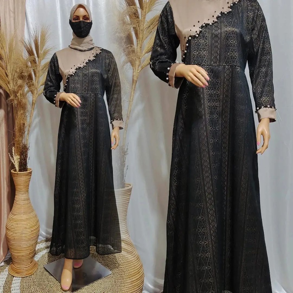 AB-(COD) GAMIS PREMIUM ALENA BRUKAT KATUN MIX CERUTI BABYDOLL IMPORT BAJU KONDANGAN NINOS TARIS BUSA