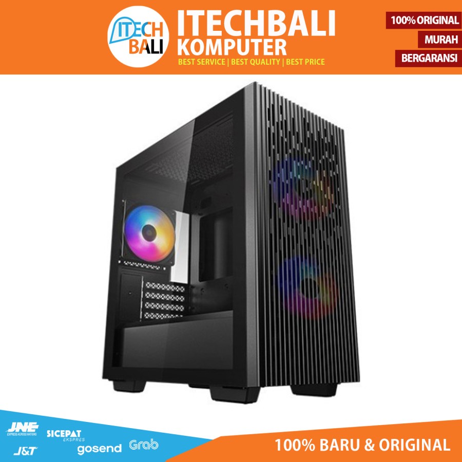 Casing DEEPCOOL Matrexx 40 3FS Free 3 Fan Tempered Glass m-ATX