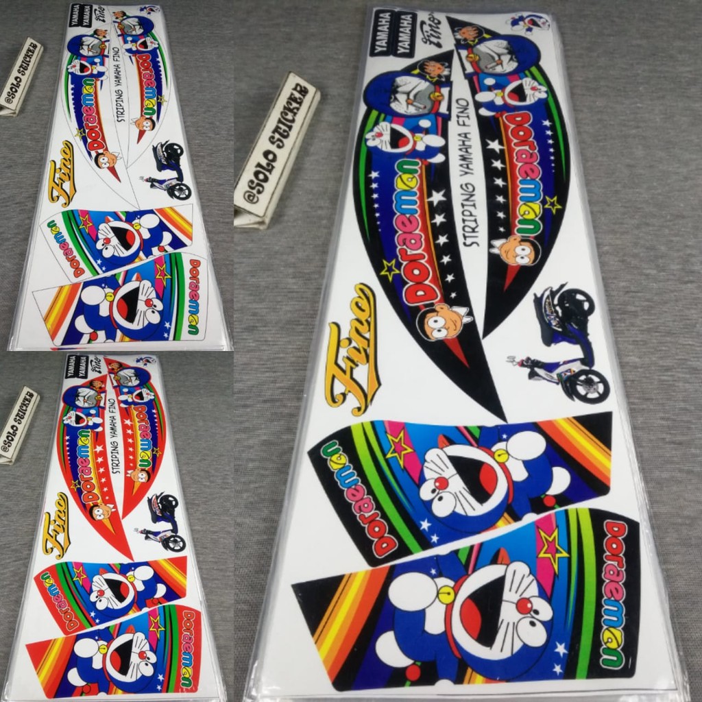 20+ Koleski Terbaru Model Stiker Mio Fino Semi Doraemon ...