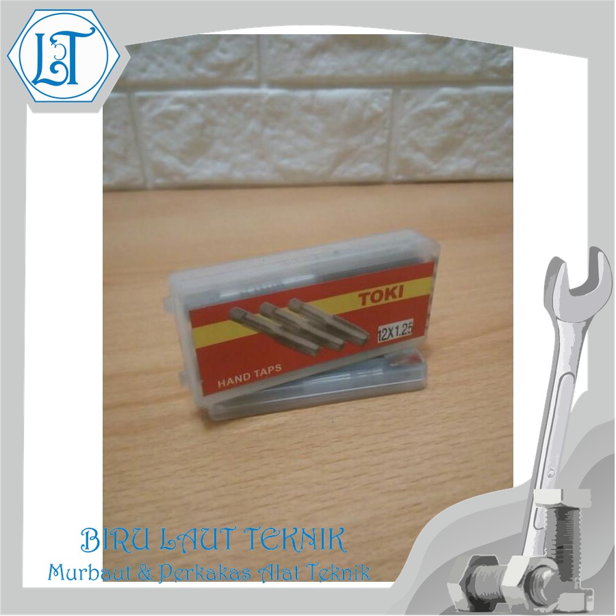 Perkakas SKC Hand tap m10x1.5 set 3pcs tap drat Berkualitas