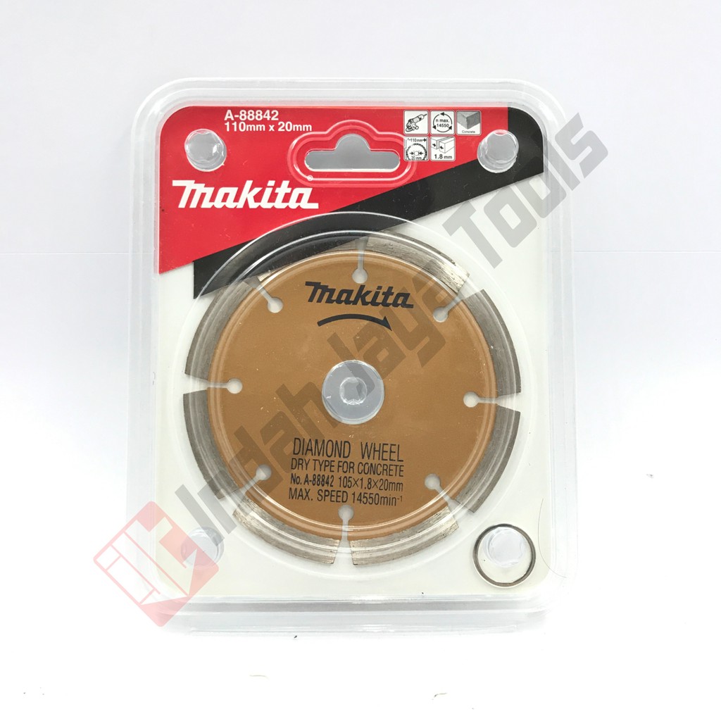 MAKITA A-88842 Diamond Wheel 4 Inch Dry Concrete - Mata Potong Beton Aspal