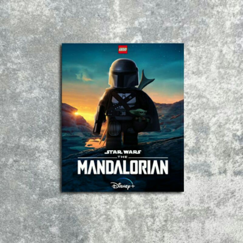 Poster Dinding The Mandalorian Star Wars