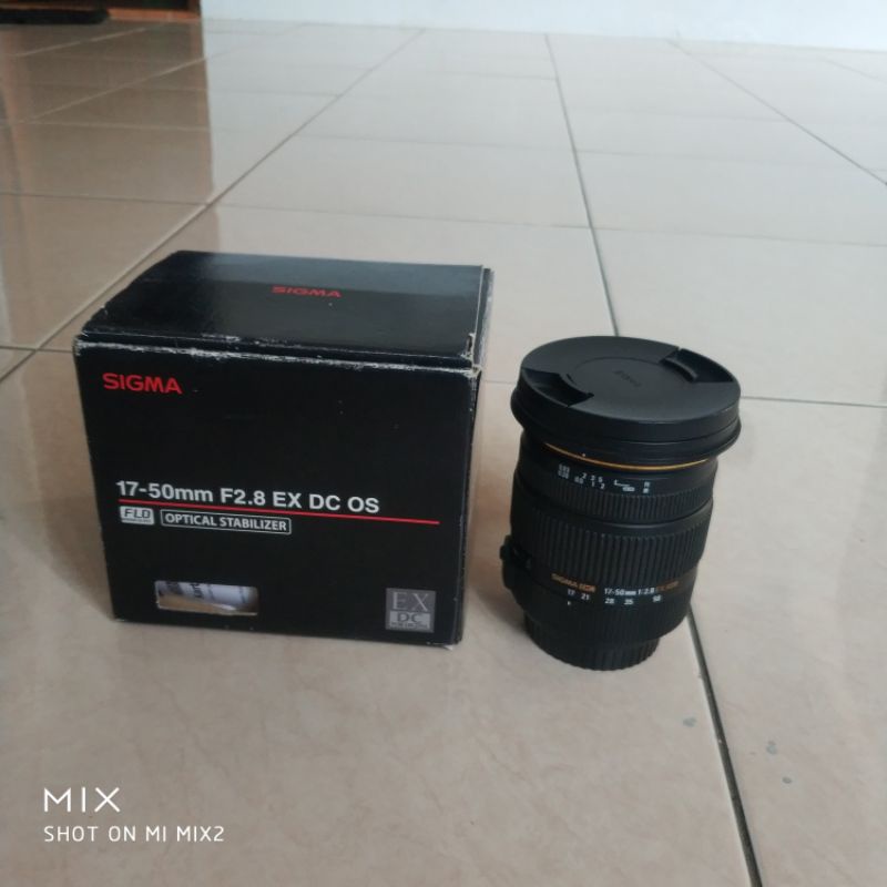 LENSA SIGMA 17-50 MM F2,8 FOR CANON