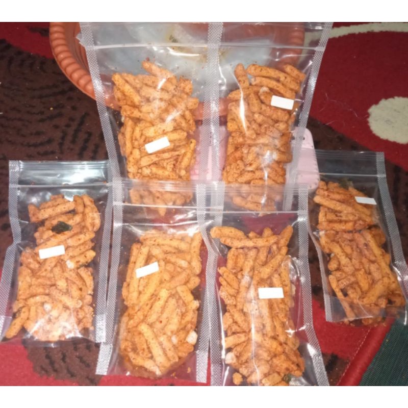 

Basreng Daun jeruk pedes/70gram