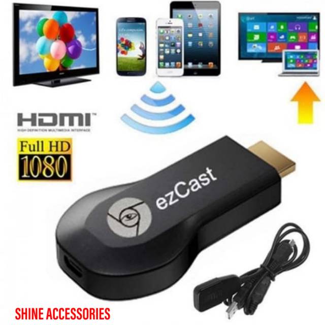EZCast HDMI Wifi Dongle alat penghubung smartphone ke TV HD