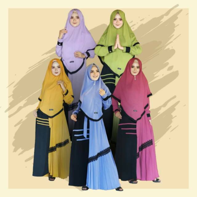 Gamis Nadia Set original by Diva Busana