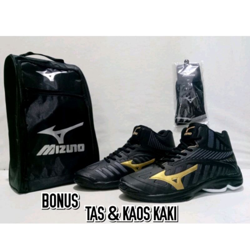 Sepatu Voli Mizuno Wlz 4 Murah Sepatu Voli Mizuno Z4 Mizuno VollyBall Sepatu Volly Mizuno Pria Cowok Sepatu Voly volly Voli Bonus Tas &amp; Kaos Kaki