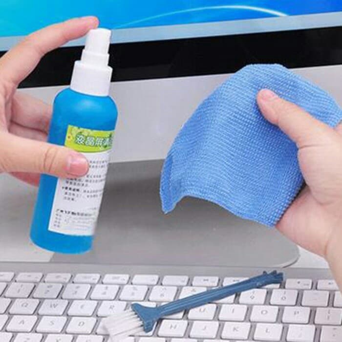 Jual LCD Cleaner Kit 3 in 1 Screen Cleaning Kit