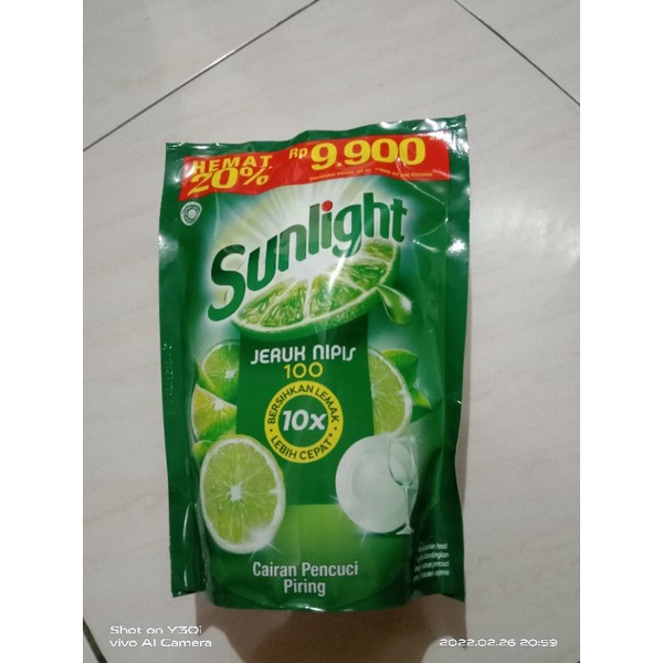 Sunlight jeruk nipis 510ml