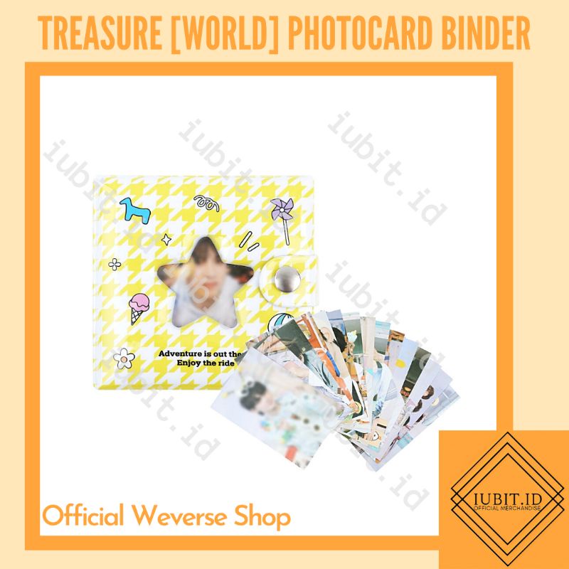 TREASURE WORLD PHOTOCARD BINDER