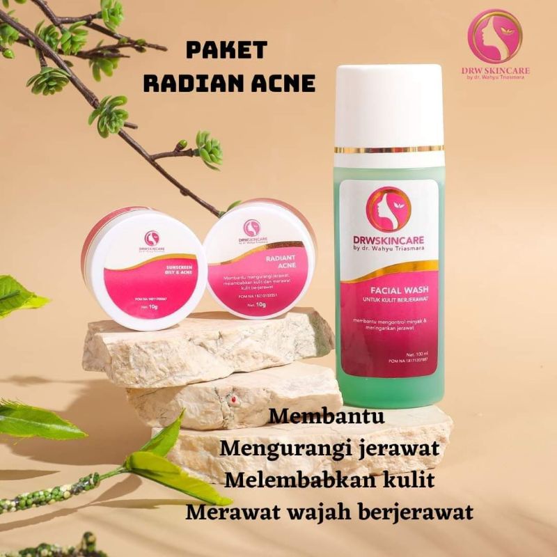 Paket Radiant Acne DRW skincare