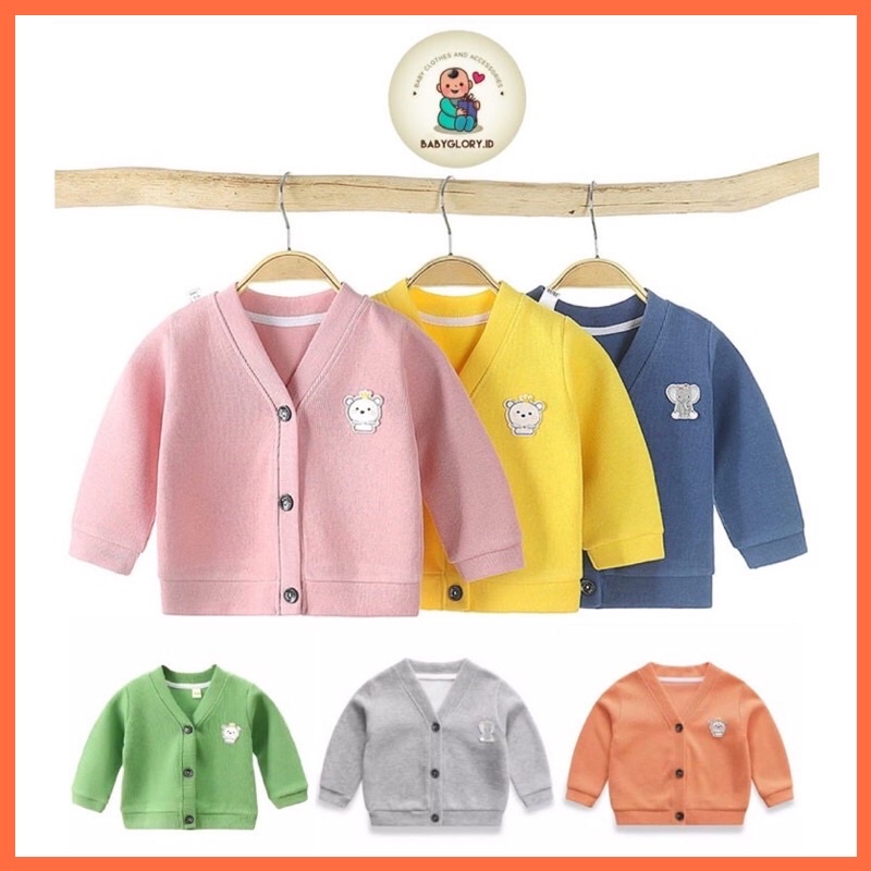 Babyglory.id✨Cardigan Anak Bayi Rajut Premium 100% Import GRADE A / Hoodie / Jaket Anak / Bayi