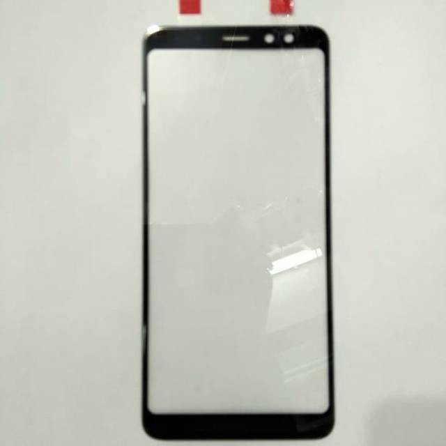Kaca TouchScreen Digitizer TS Kaca Layar Sentuh Kaca Depan LCD Samsung A8 2018