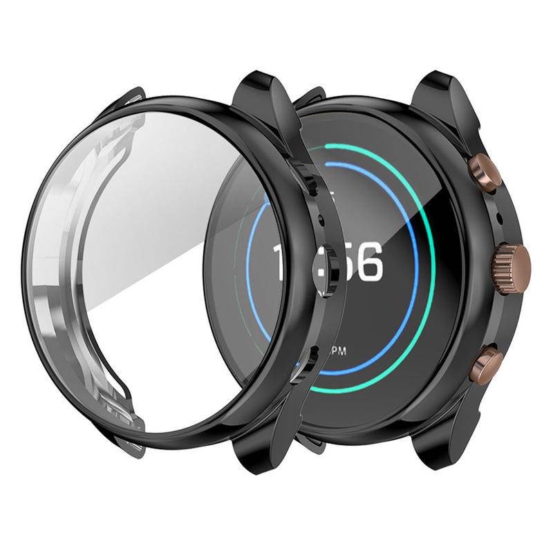 Pelindung Layar Smartwatch Fossil Ftw6022 Bahan Tpu Ringan Dengan Bumper Aneka Warna