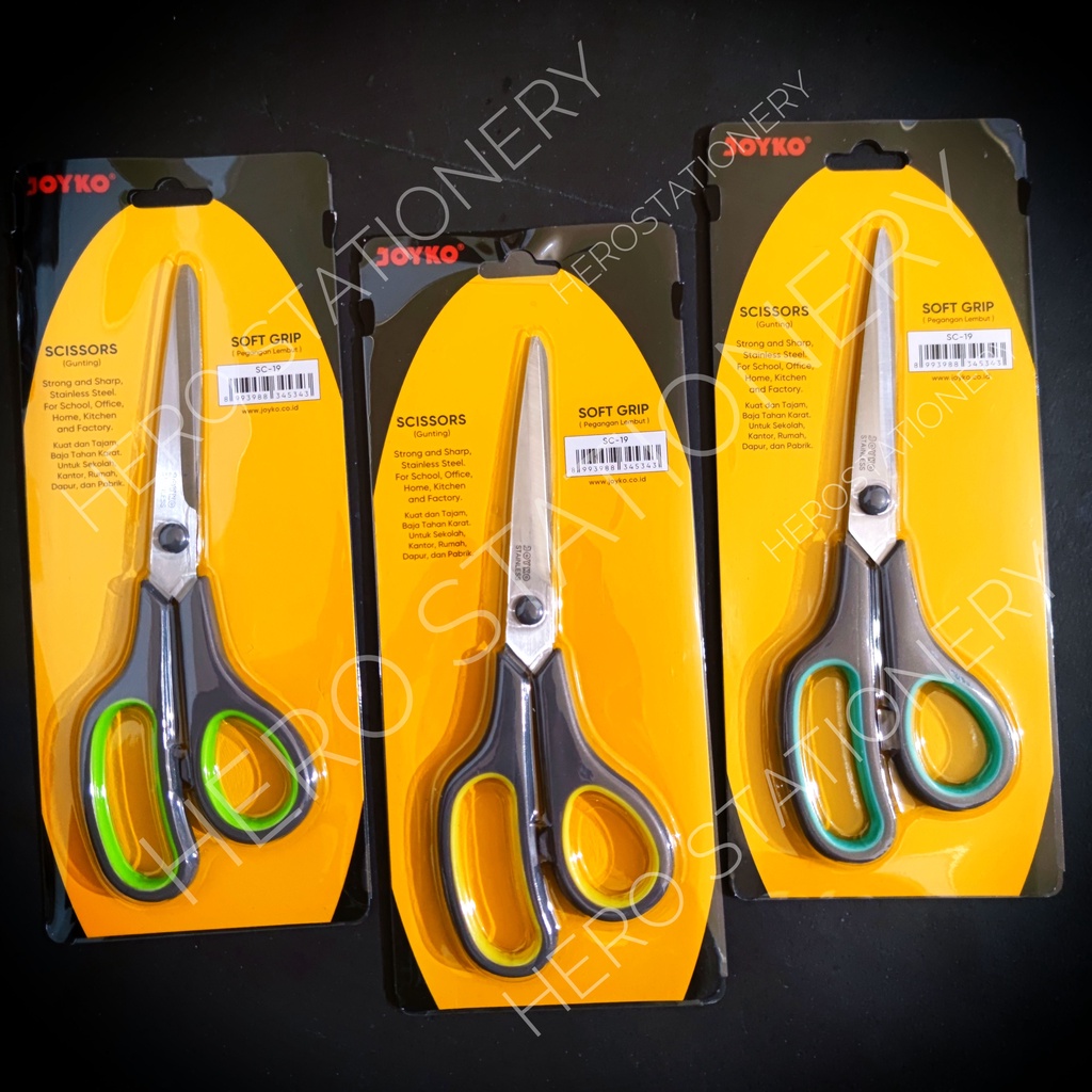 

Joyko scissor gunting soft grip 21 cm SC-19