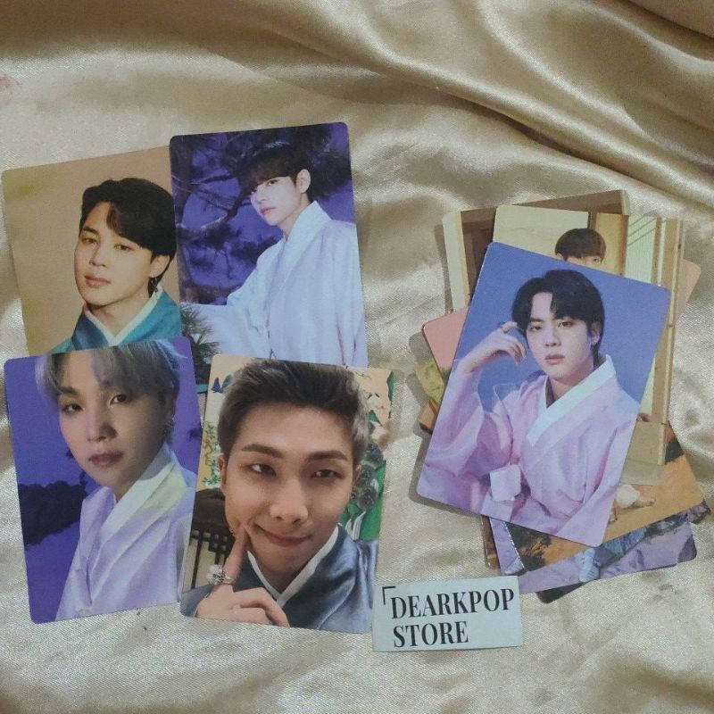 Sharing OFFICIAL MPC mini photocard BTS Dalmajung Day night SPC Jungkook Taehyung Jimin j-hope Suga 