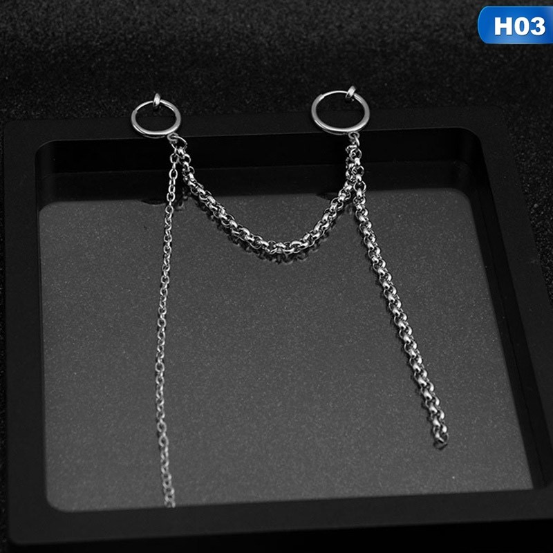 EE0521 - Anting JEPIT Tanpa Tindik Pria Wanita Kpop Korea BTS EXO NCT DAY6 SKZ GOT7 Daniel Enhypen Treasure Day6 BigBang Blackpink Twice Red Velvet Itzy Ive Aespa Loona New Jeans Stayc