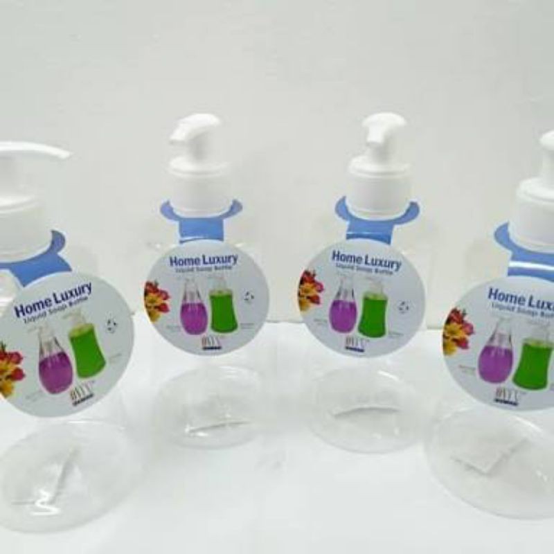 tempat botol sabun / soap  cair pompa pijit botol pump/ isi ulang  hand sanitizer