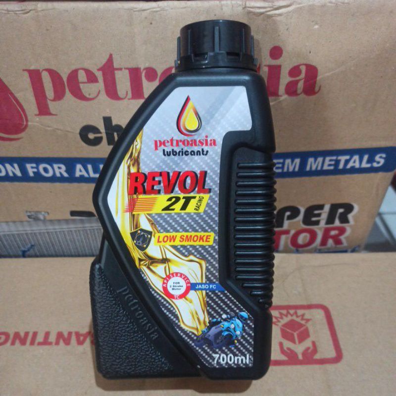 OLI SAMPING REVOL 2T RACING 700ML JASO FC LOW SMOKE WANGI