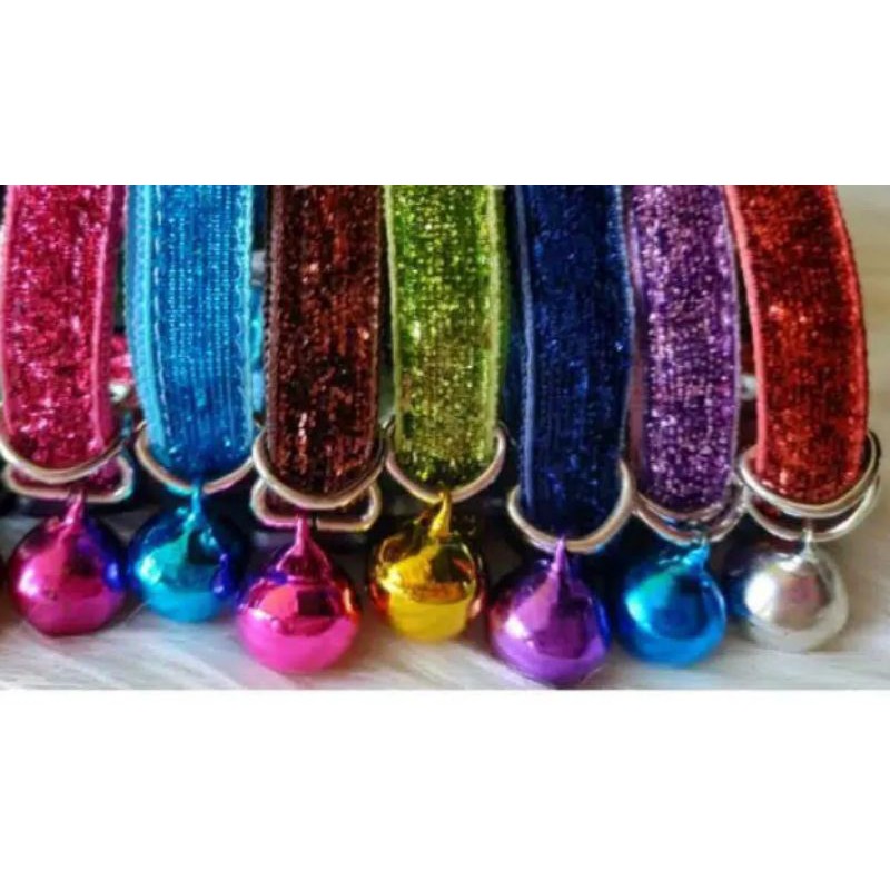 KALUNG KUCING GLITTER LUCU