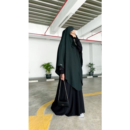 French Khimar Lula by Khumaira syari | French khimar instan | FK karet