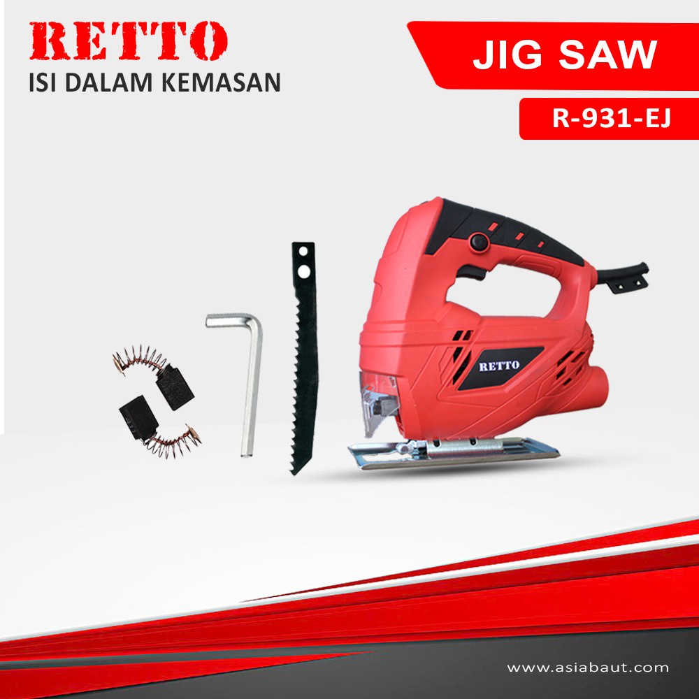 Mesin Gergaji kayu Jig Saw Retto R-931-EJ