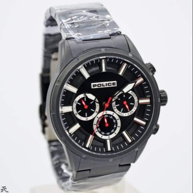 Jam Tangan Pria Police 15521JSB Rantai Original Murah
