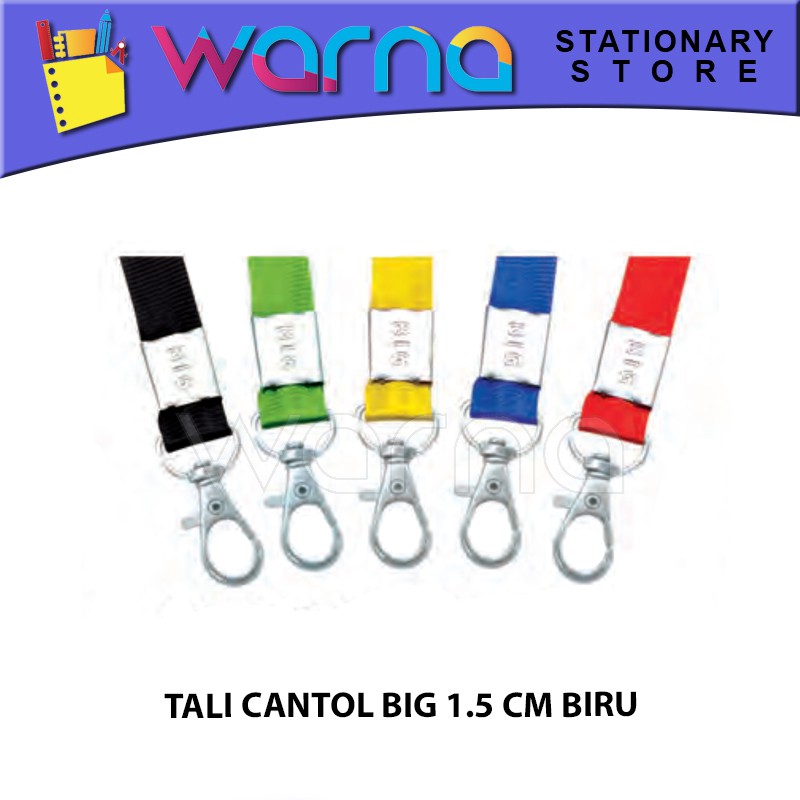 

TALI CANTOL BIG 1.5 TALI LANYARD ID CARD NAME TAGE