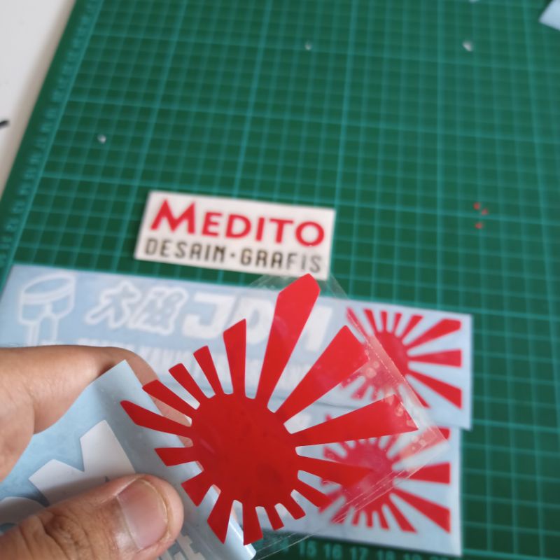 Sticker Cutting JDM OSAKA KANJO PERFORMANCE