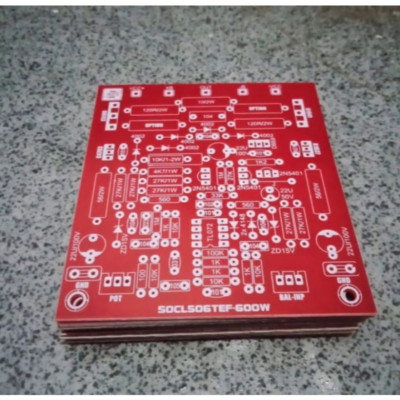 PCB SOCL 506 TEF Input Balance