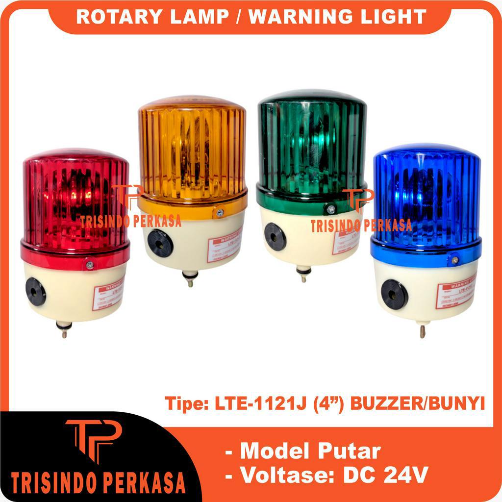 Lampu Menara/Hias/Plang Toko LTE-1121J 4&quot; inch (4in) Buzzer Bunyi