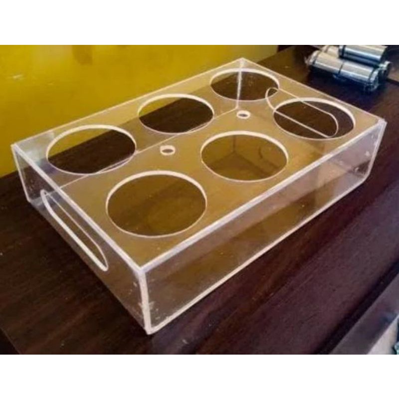 Tempat Gelas Holder / acrylic glass holder