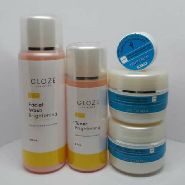GLOZE PAKET NORMAL (FREE CREAM FLEK)