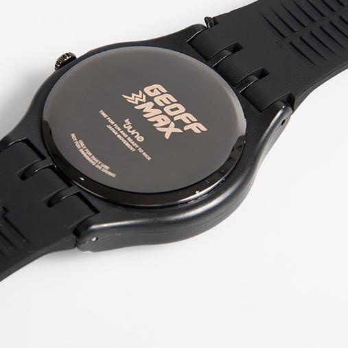 ゲJuno x Geoff Max Official - Skapa Black | Jam Tangan | Watch Unisex
