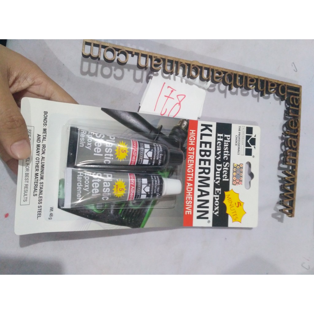 

LEM KLEBERMANN 5 MENIT KERING WATERPROOF ALAT PEREKAT PENEMPEL KACA STEEL DISKON7 EKSKLUSIF