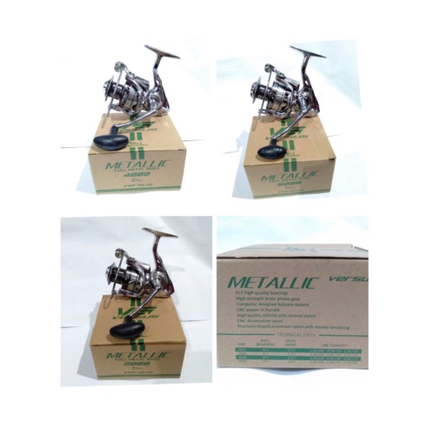 Reel Versus Metallic 2000 4000 6000 Power Handle