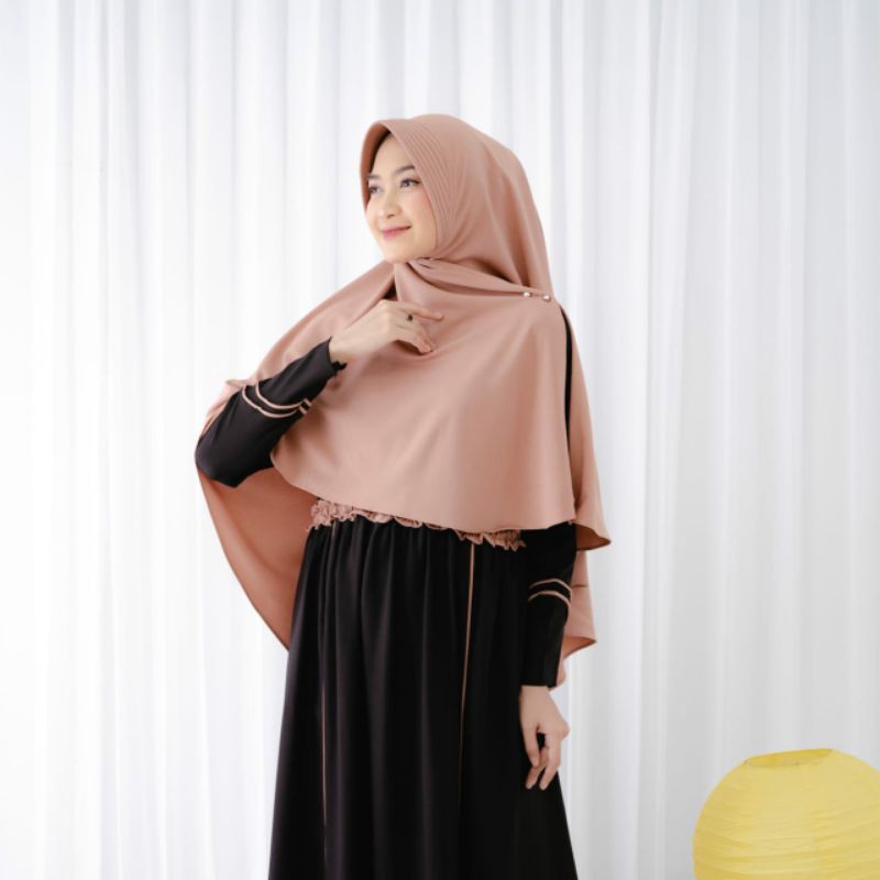 GAMIS/GAMIS SYARI/NAISHA-GAMIS SET BRISIA BY NAISHA/DRESS KHIMAR SYAR'I MUSLIM/DRESS PREMIUM
