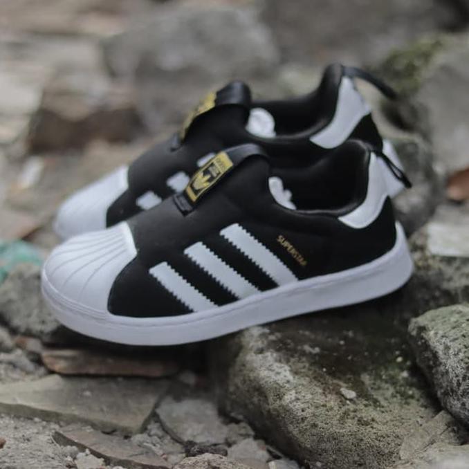DISKON sepatu anak Adidas superstar 360 slip on original