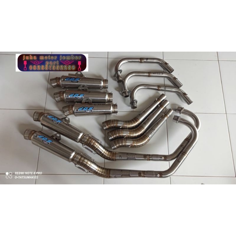 Knalpot DOS original Tiger MP GL CB TERMURAH