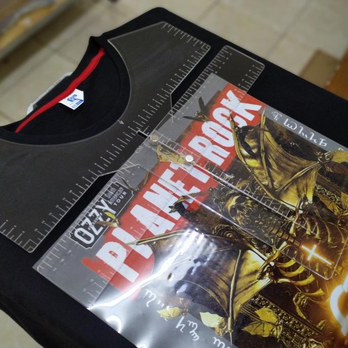 

DTF / Polyflex Guide penggaris kaos