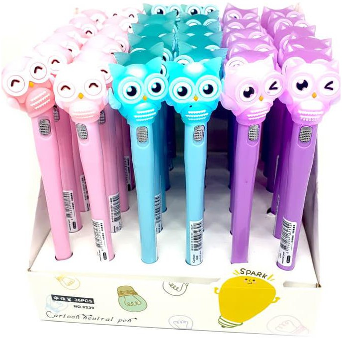 

Gebyar Promo Pulpen Lampu Senter Pen Tinta Gel Kepala Karakter Berkelas
