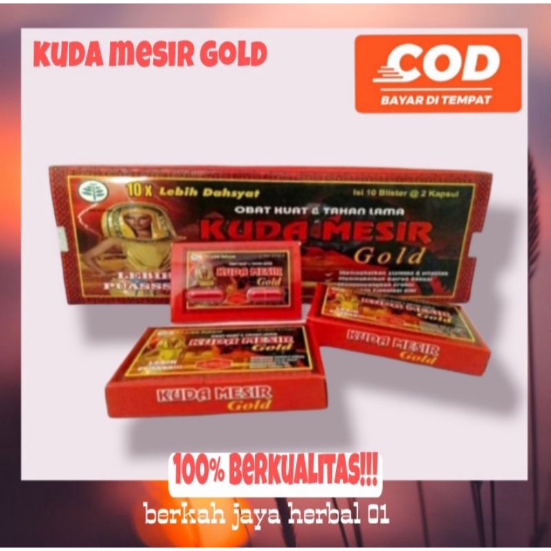Kapsul Kuda Mesir Gold